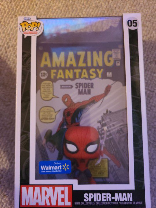 Funko POP! Comic Cover Marvel Amazing Spider-Man Vinyl Figure Walmart Exclusive