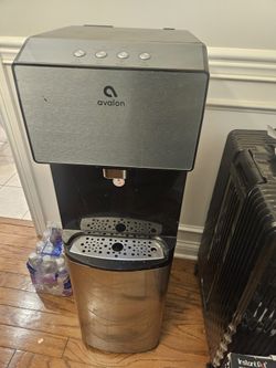 Stainless steel Bottom loading cold and hot water cooler