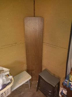 Long wood table