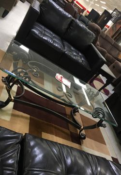 Three piece coffee table