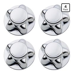 Fit For 1(contact info removed) Ford F150 F-150 7" Chrome Hub Wheel Center Caps Covers Hubcaps