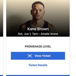 Kane Brown Tickets 