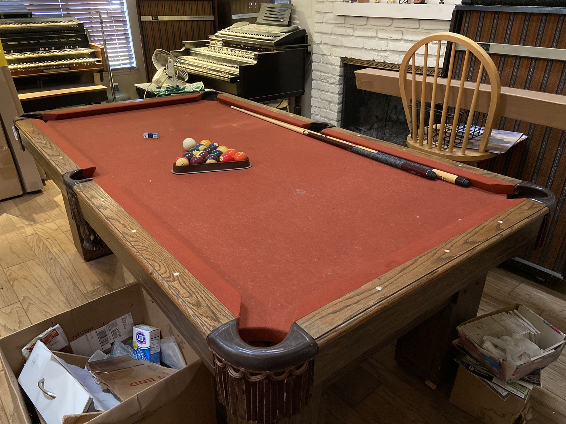 7x4 pool table