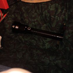 Focusing Flashlight Black High Lumens 