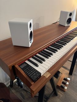 Digital piano 88 keys weighted keyboard electric piano