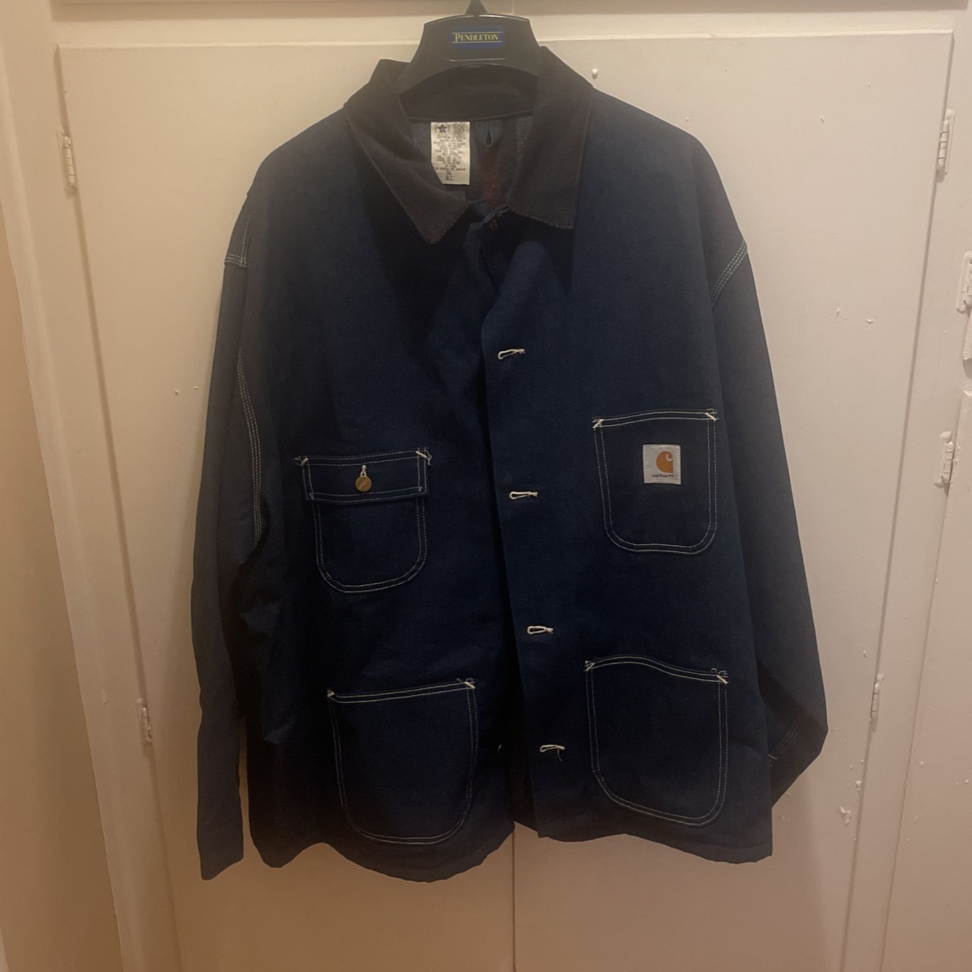 ULTRA RARE VINTAGE 90s Easy E , Tupac , CARHARRT CHORE COAT , NWT