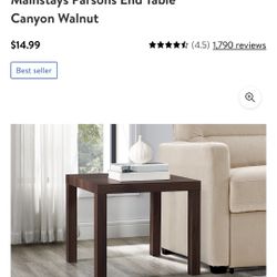 End Table 