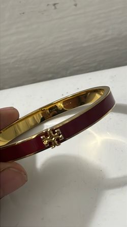 Tory Burch Enamel Bangle Bracelet