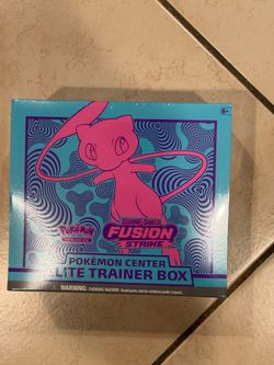 Fusion Strike Pokemon Center Etb