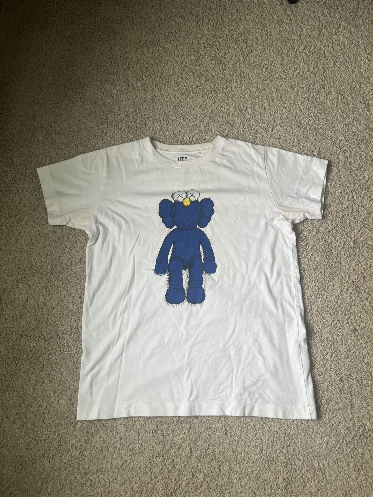 KAWS x Uniqlo Blue BFF Tee (Kids Large) 13