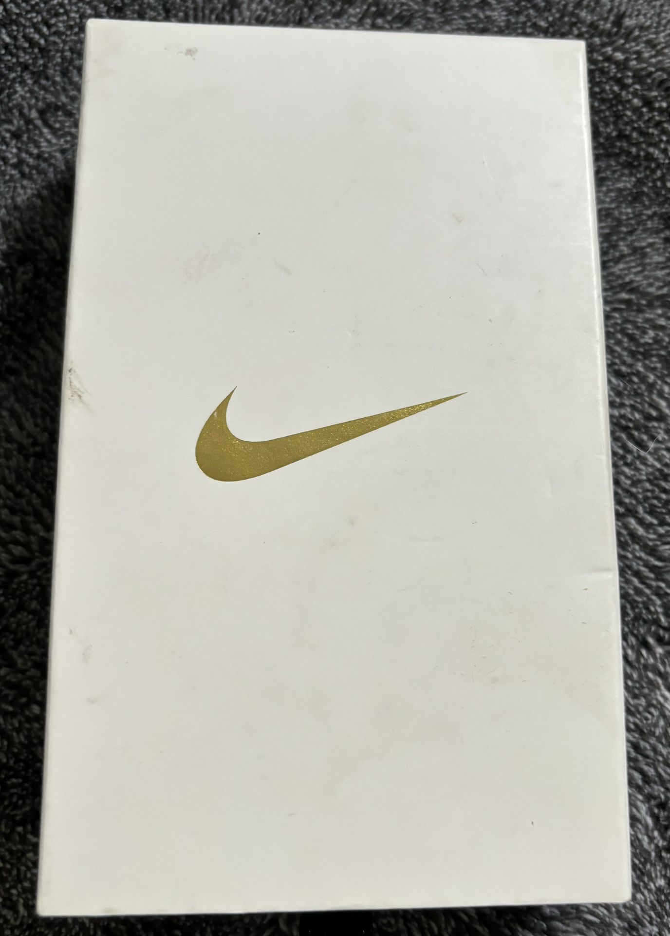Nike AF1 LeBron James Swoosh Gold Plated Charm Keychain