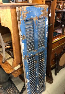 Old handmade shutter