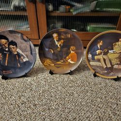 Knowles Norman Rockwell Collectible Plates
