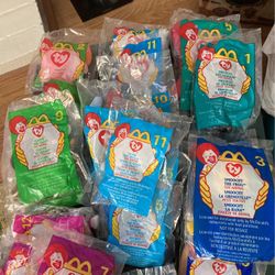 McDonald’s - Misc Ty Brand Soft Toy Animals -
