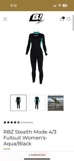 Women’s Bulle 3.4mm Wetsuit - Never Worn Brand New