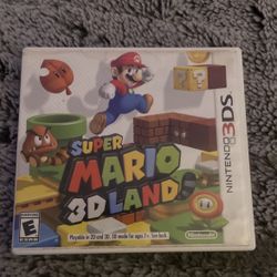 Super Mario 3D World 3DS Game 