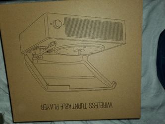 New Wireless turntable Player