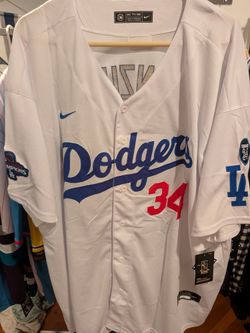 Dodgers Jersey Number 34 Valenzuela 5xl 