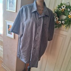 2 pairs Mens plus size dress shirts (3X