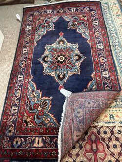 4x6 feet Persian antique handmade rug