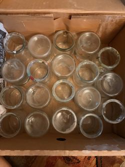 Jars for painting water cups