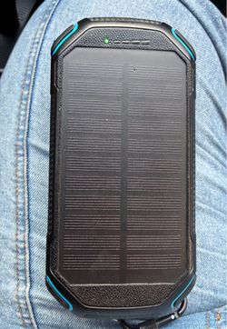 Portable power bank charged