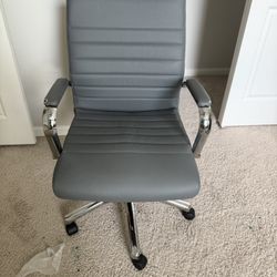 Leather Office Desk Chair 