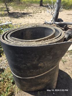 Rubber Mat 3ft 6" X 40ft X 5/8" thick