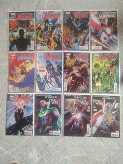 12 Marvel Avengers Comics - All-New All-Different ( Mint Condition)