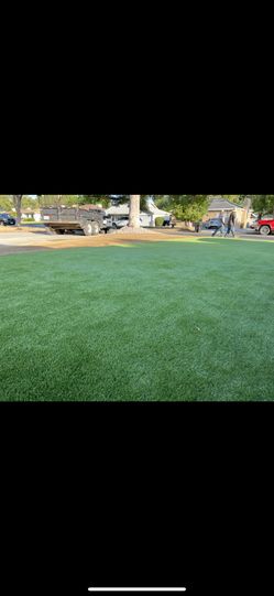 Artificial Grass Maintanance .  