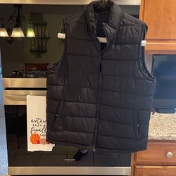 Mens Black Vest