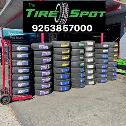 215-55-17 Tires 375$ Installed Get Free Alignment 