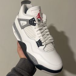 Brand New Sz 11 Jordan 4 Retro “White Cement”