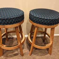 Darafeev Oak Luxury Bar Stools