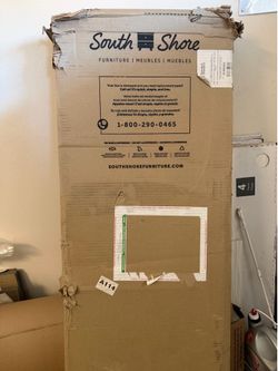 Dresser still in the box