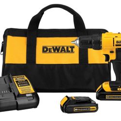 DEWALT 20V Max Cordless Drill/Driver Kit, Compact