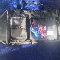 Stich  & Friend Duffle Bag With Strap 