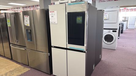 Samsung 29 cu. ft. Bespoke 4-Door Flex Refrigerator with Al Family Hub+ and Al Vision