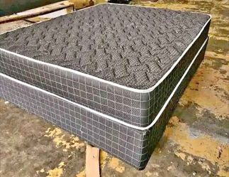 Brand New Queen Size Mattress With Box Spring // Cash On Delivery 