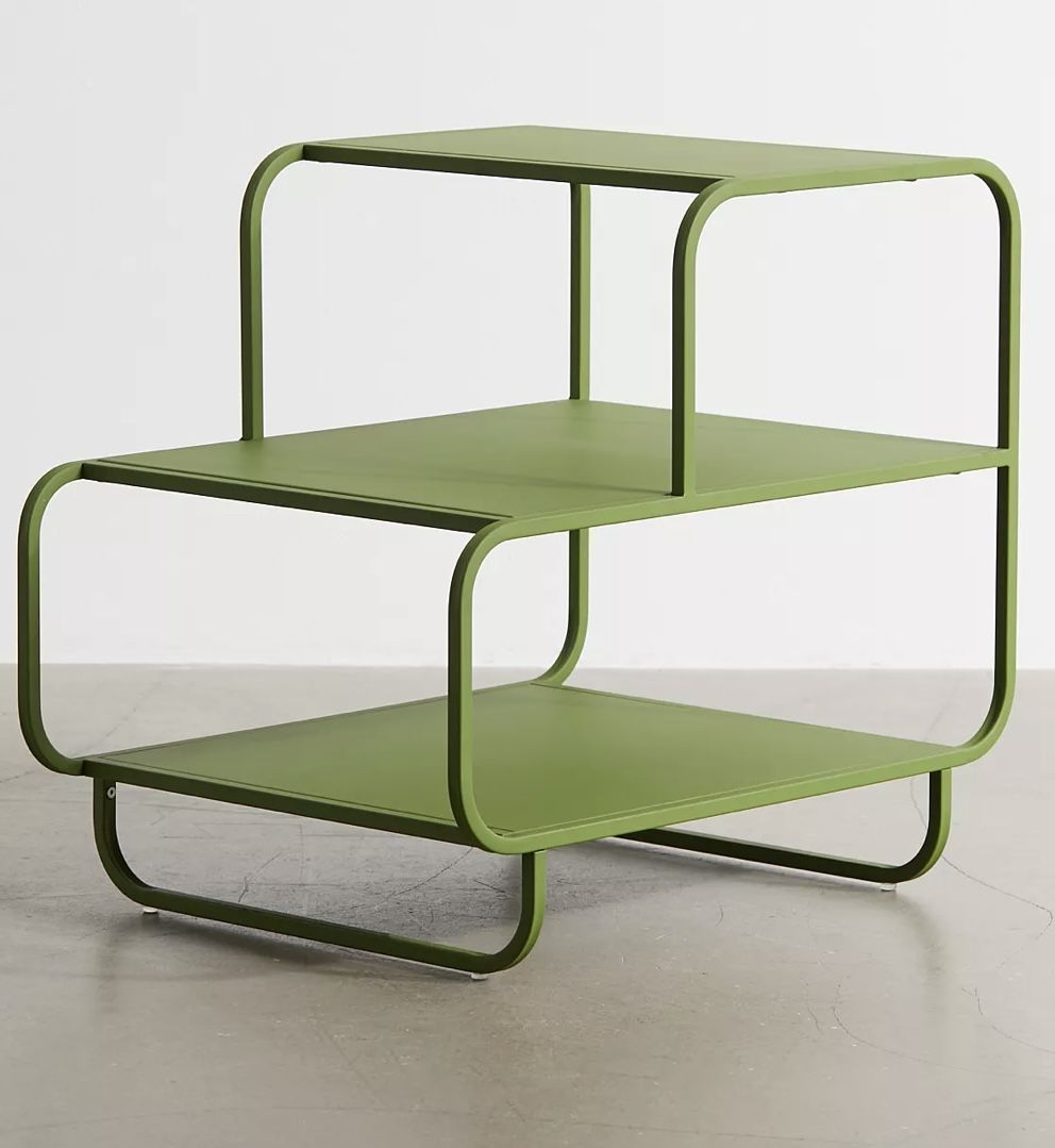 UO Alana Metal 3-Tiered Side Table/Nightstand