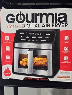 Gourmia 8-Quarts digital Air Fryer whit window & light