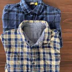 Boys’ Plaid Button Down Shirts
