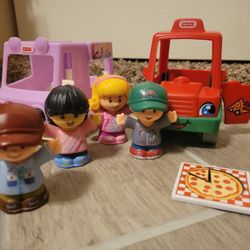 Ice Cream Car And Pizza Delivery Toy