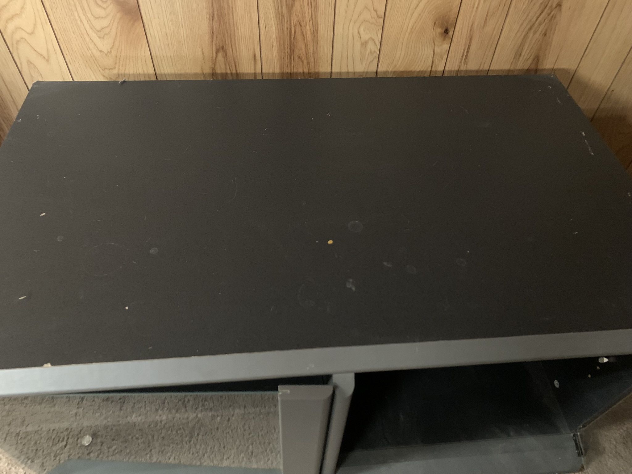 Tv Stand Black/grey $60 OBO