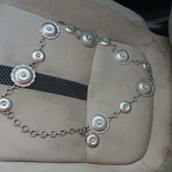 Silver Chain Belt