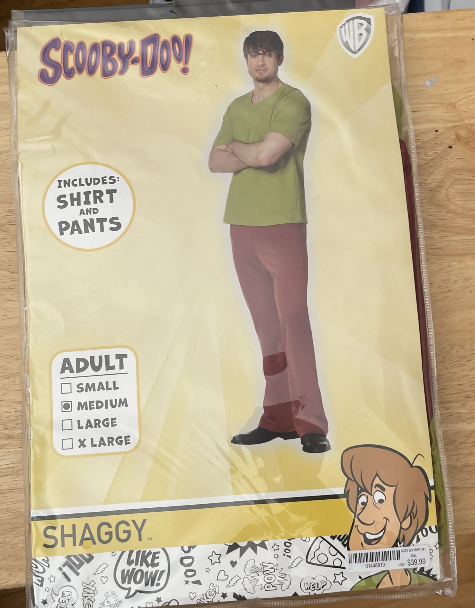 Shaggy Costume ($25)