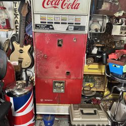 1957 Coca Cola Vending Machine Fully Working ! Rare Deal!
