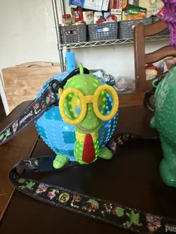 Disney Light Parade, Popcorn, Bucket, And Turtle sipper