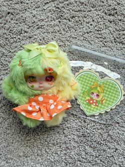 Lokiki Sweety² Plush Keychain‑Bingtang Chengcheng, Kawaii bag charm
