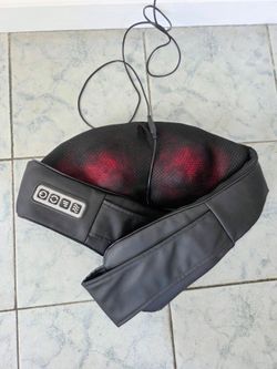 Electric Shiatsu Neck & Back Massager with Heat - Works Great!